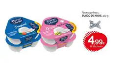 Condis BURGO DE ARIAS Formatge fresc oferta