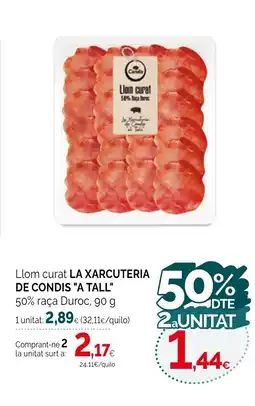 Condis LA XARCUTERIA DE CONDIS AL TALL Llom curat oferta