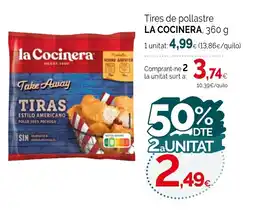 Condis LA COCINERA Tires de pollastre oferta