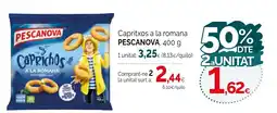 Condis PESCANOVA Capritxos a la romana oferta