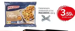 Condis PESCANOVA Calamarsons arrebossats a l'ou oferta