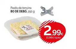 Condis BO DE DEBÒ Pastis de tonyina oferta