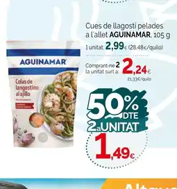 Condis AGUINAMAR Cues de llagostí pelades a l'allet oferta