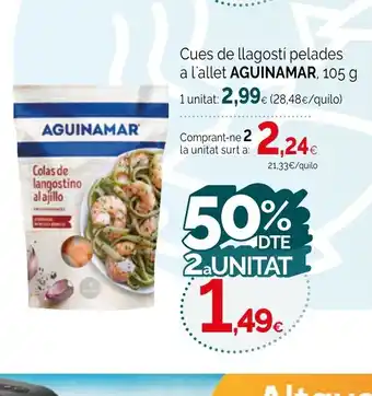 Condis AGUINAMAR Cues de llagostí pelades a l'allet oferta