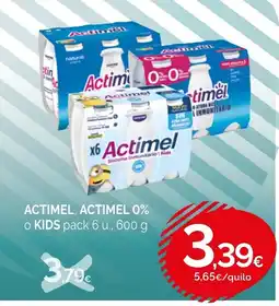 Condis ACTIMEL, ACTIMEL 0% o KIDS oferta