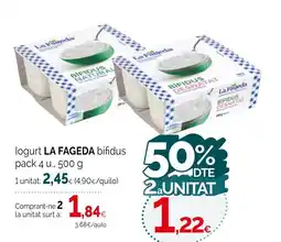 Condis LA FAGEDA logurt bifidus oferta