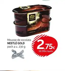 Condis NESTLÉ GOLD Mousse de xocolata oferta