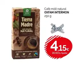 Condis OXFAM INTERMON Cafè mòlt natural oferta