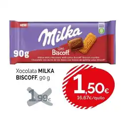 Condis MILKA BISCOFF Xocolata oferta