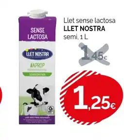Condis LLET NOSTRA Llet sense lactosa oferta