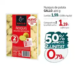 Condis GALLO Nyoquis de patata oferta