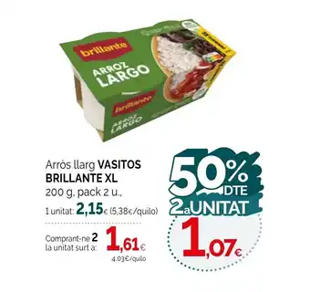 Condis VASITOS BRILLANTE XL Arròs llarg oferta