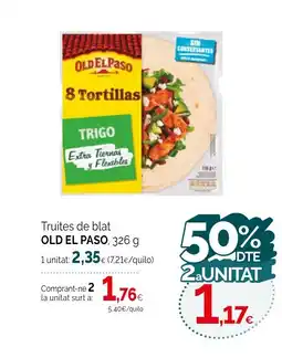 Condis OLD EL PASO Truites de blat oferta
