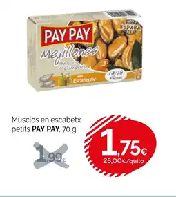 Condis PAY PAY Musclos en escabetx petits oferta