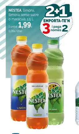 Condis NESTEA, llimona, llimona sense sucre o maracuià oferta