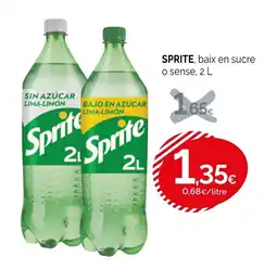 Condis SPRITE, baix en sucre o sense oferta