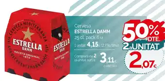 Condis ESESTRELLA DAMM Cerveza oferta