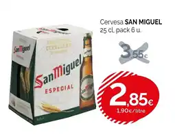 Condis SAN MIGUEL Cervesa oferta