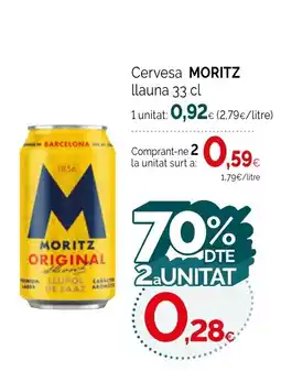 Condis MORITZ Cervesa oferta