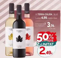 Condis TERRA CÀLIDA Vi oferta