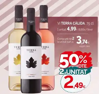Condis TERRA CÀLIDA Vi oferta