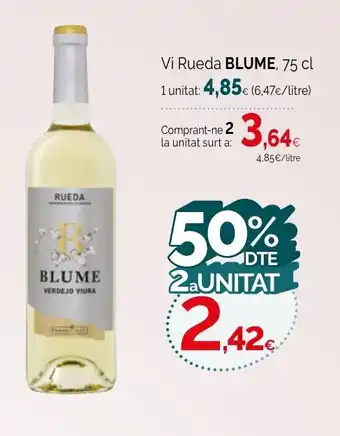 Condis BLUME Vi Rueda oferta