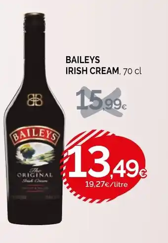 Condis BAILEYS Irish cream oferta