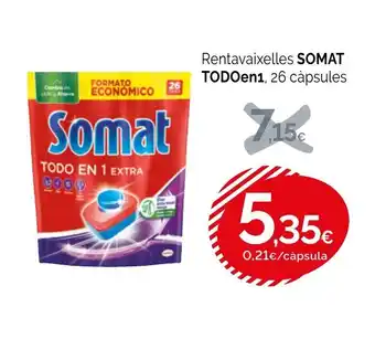 Condis SOMAT Rentavaixelles oferta