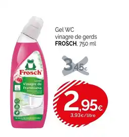 Condis FROSCH Gel WC vinagre de gerds oferta