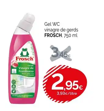 Condis FROSCH Gel WC vinagre de gerds oferta