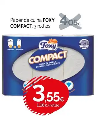 Condis FOXY COMPACT Paper de cuina oferta