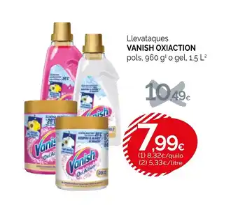 Condis VANISH OXIACTION Llevataques oferta