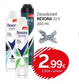 Condis REXONA Desodorant oferta