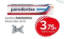 Condis PARODONTAX Dentifric frescor diari oferta