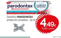Condis PARODONTAX Dentifrici protecció completa oferta