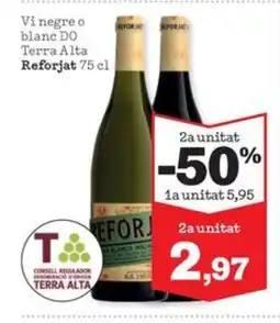 Sorli REFORJAT Vi negre o blanc DO Terra Alta oferta