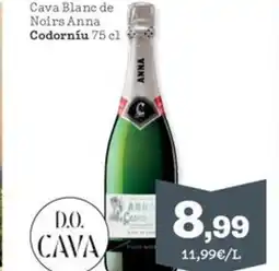 Sorli CODORNIU Cava Blanc de Noirs Anna oferta