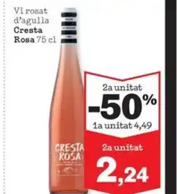 Sorli CRESTA ROSA Vi rosat d'agulla oferta