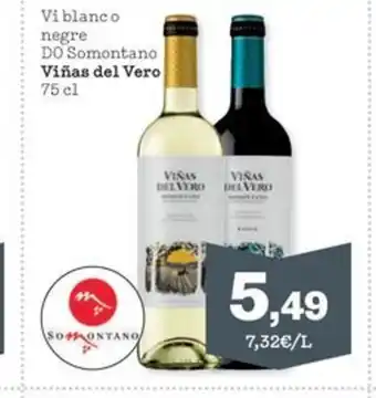 Sorli Vi blanco negre DO Somontano oferta