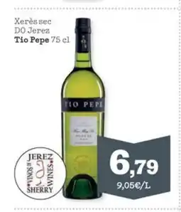 Sorli TIO PEPE Xerès sec DO Jerez oferta