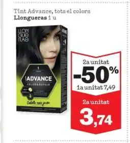 Sorli LLONGUERAS Tint Advance, tots el colors oferta