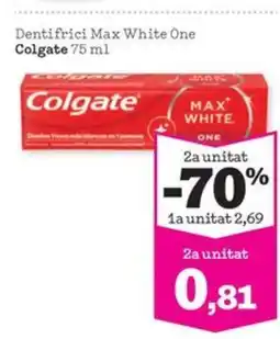 Sorli COLGATE Dentifrici Max White One oferta