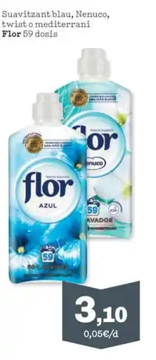 Sorli FLOR Suavitzant blau, Nenuco, twist o mediterrani oferta
