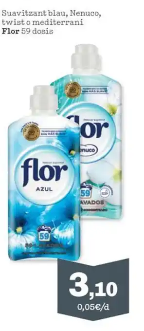 Sorli FLOR Suavitzant blau, Nenuco, twist o mediterrani oferta