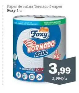 Sorli FOXY Paper de cuina Tornado 3 capes oferta