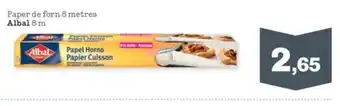 Sorli ALBAL Paper de forn 8 metres oferta