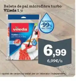 Sorli VILEDA Baieta de pal microfibra turbo oferta