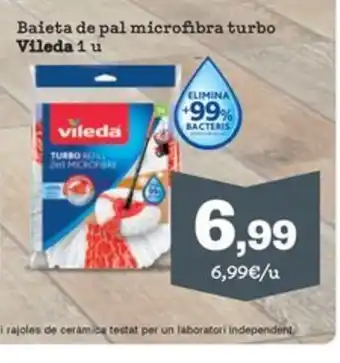 Sorli VILEDA Baieta de pal microfibra turbo oferta