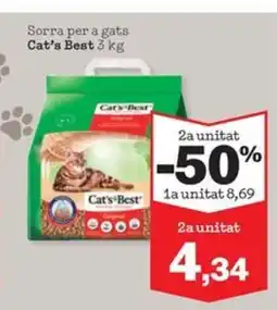 Sorli CAT'S BEST Sorra per a gats oferta