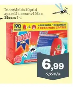 Sorli BLOOM Insecticida líquid aparelli recanvi Max oferta